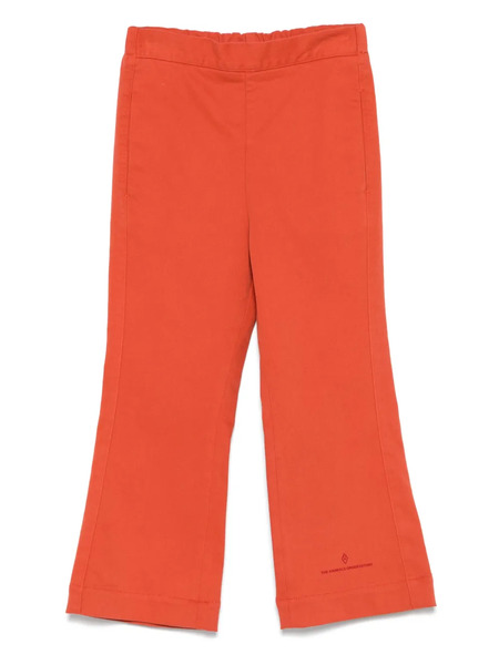  The Animals Observatory Logo-print Flared Trousers 