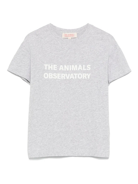  The Animals Observatory Orion Logo-print T-shirt - Grey 