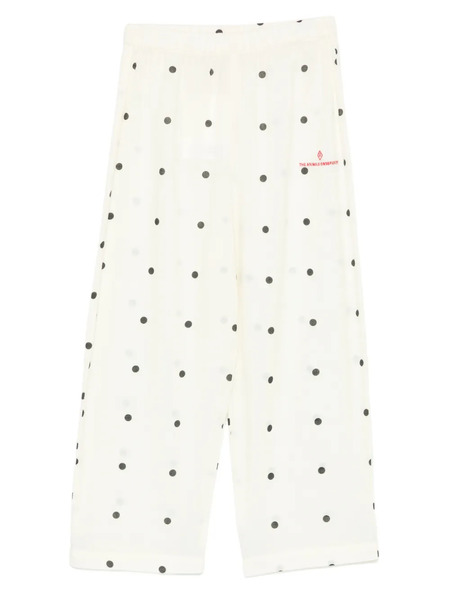  The Animals Observatory Polka Dot Logo Trousers - Neutrals 