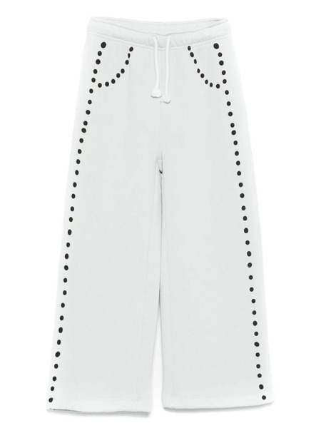  The Animals Observatory Polka-dot Sweatpants - Blue 