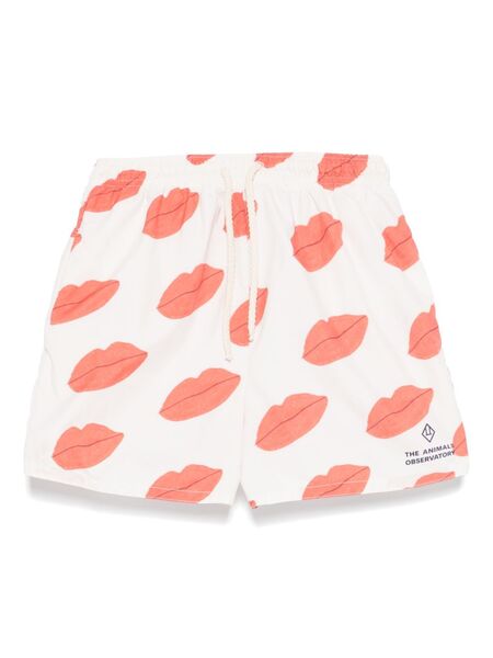 The Animals Observatory Puppy Swim Shorts - White 