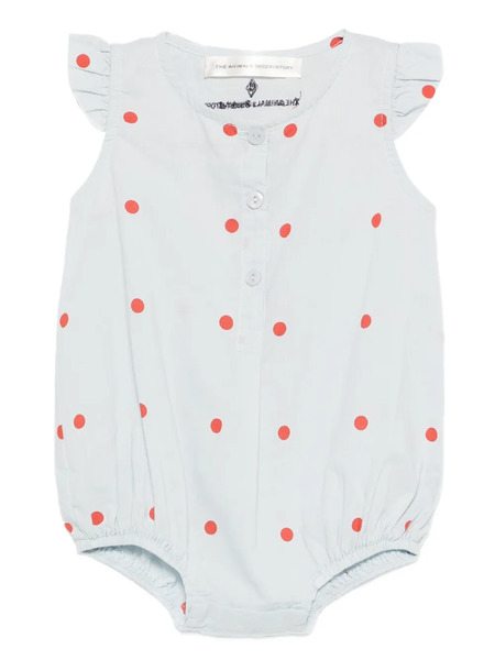  The Animals Observatory Ruffled-sleeve Body - Blue 