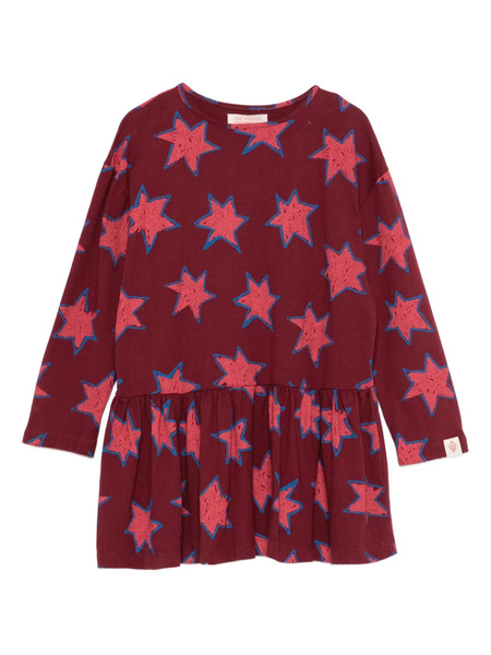  The Animals Observatory Star-print Dress - Red 