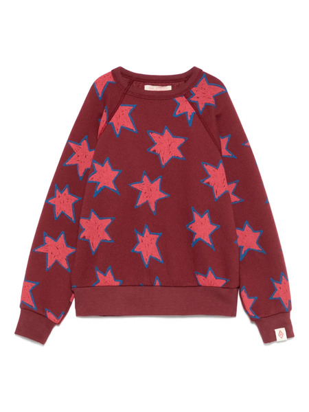  The Animals Observatory Star-print Sweatshirt - Red 