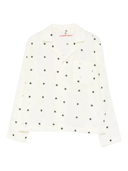  The Animals Observatory Wolf Polka-dot Shirt - Neutrals 