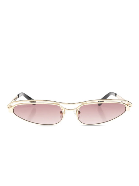  The Attico Cat-eye Sunglasses - Gold 