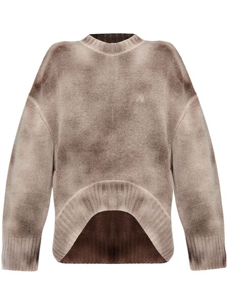  The Attico Crew-neck Sweater - Neutrals 