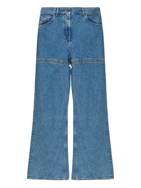  The Attico Cutout Jeans - Blue 