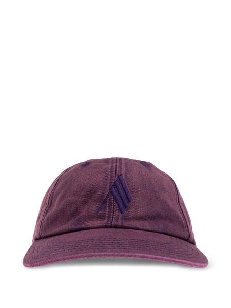  The Attico Embroidered Baseball Cap - Purple 