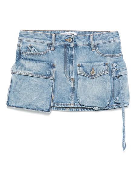  The Attico Fay Mini Skirt - Blue 