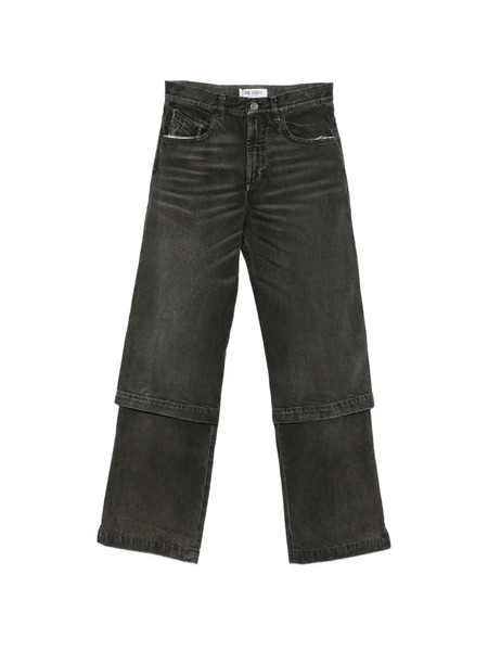  The Attico Layered-effect Jeans - Black 