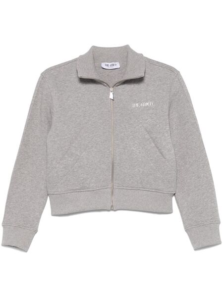  The Attico Logo-appliqué Sweatshirt - Grey 