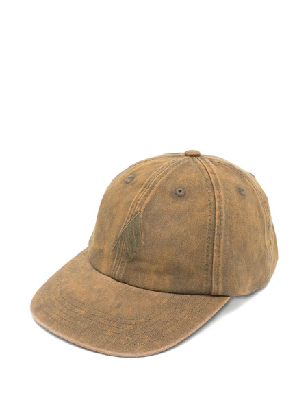  The Attico Logo-embroidered Baseball Cap - Brown 