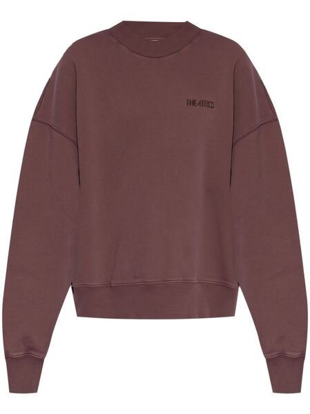  The Attico Logo-embroidered Sweatshirt - Brown 