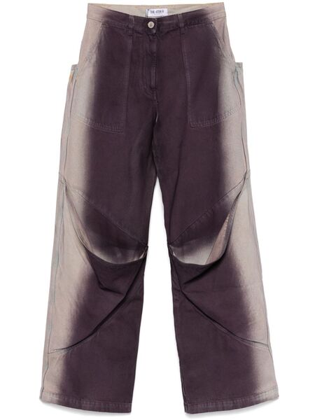  The Attico Long Jeans - Purple 