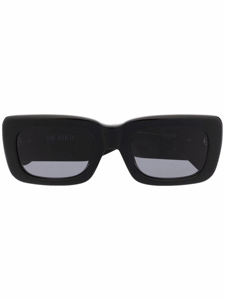  The Attico Marfa Rectangular Sunglasses - Black 