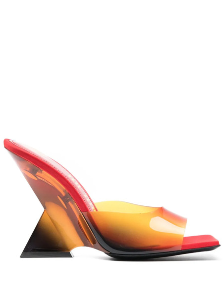  The Attico 105mm Cheope Sandals - Red 