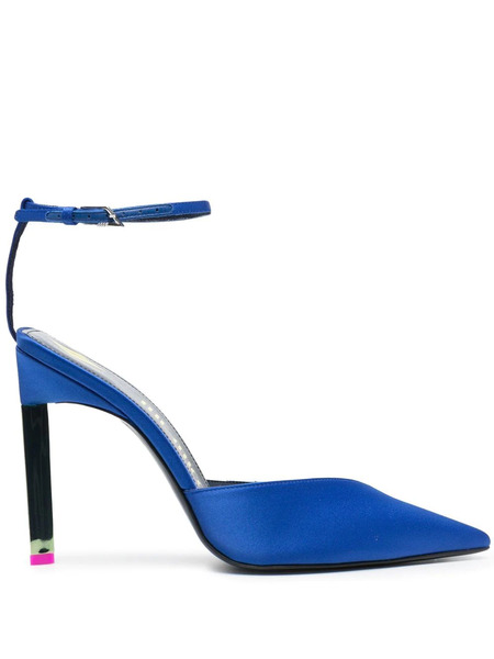  The Attico Pointed-toe Stiletto Heel Pumps - Blue 