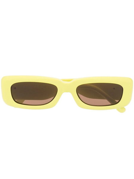  The Attico X The Attico Mini Marfa Sunglasses - Yellow 
