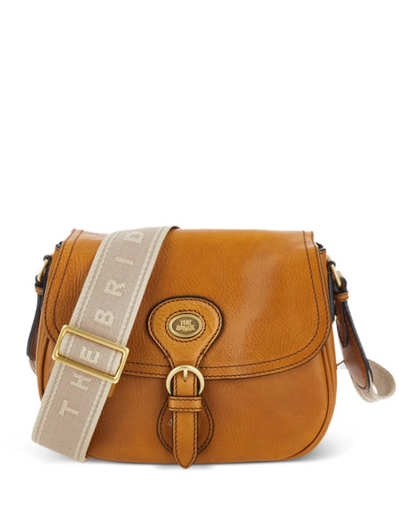  The Bridge Buckle-strap Leather Shoulder Bag - Neutrals 