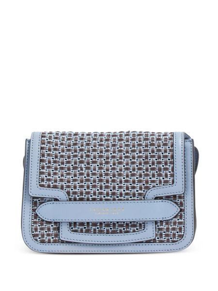  The Bridge Leather Cross Body Bag - Blue 