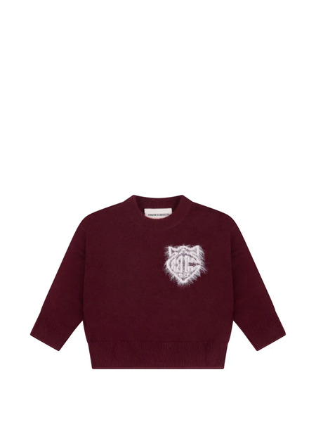 The Couture Club Kids Crew-neck Sweater - Red 