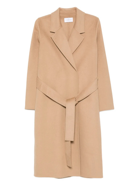  The Dynamis Studio Belted Long-sleeved Coat - Neutrals 