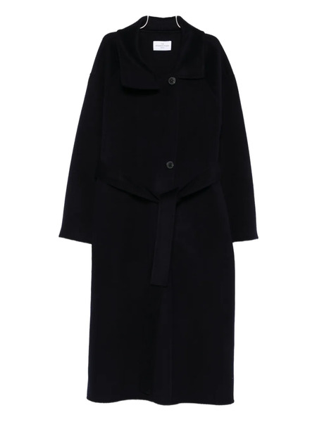  The Dynamis Studio Belted Wool Coat - Blue 