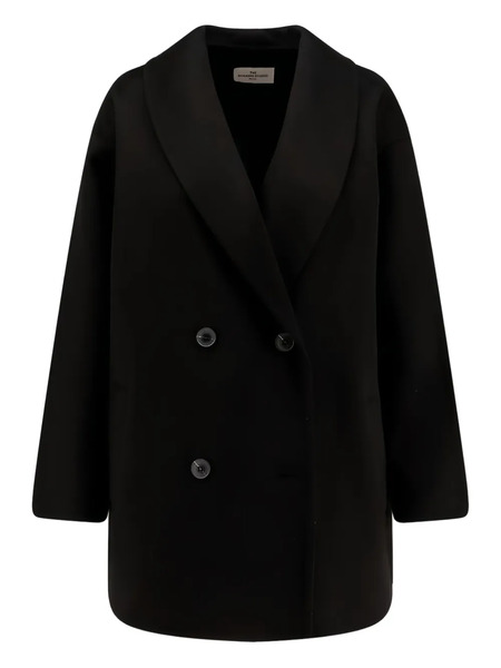  The Dynamis Studio Buttoned Coat - Black 