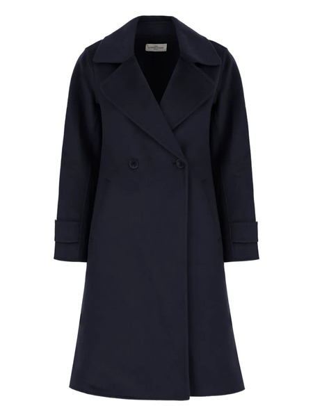  The Dynamis Studio Double-breasted Wool Coat - Blue 
