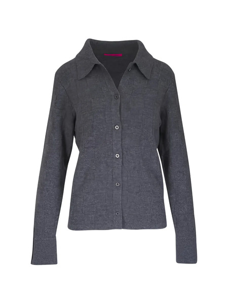  The Elder Statesman Buttoned Cardigan - Grey 
