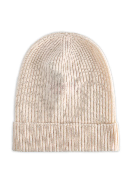  The Elder Statesman Ribbed Hat - Neutrals 