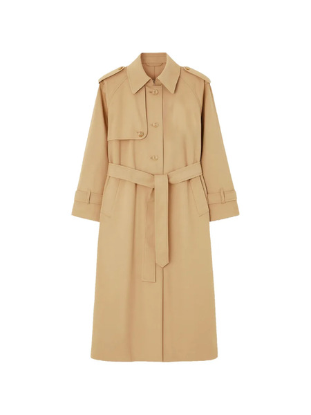  The Frankie Shop Buttoned Belted Coat - Neutrals 