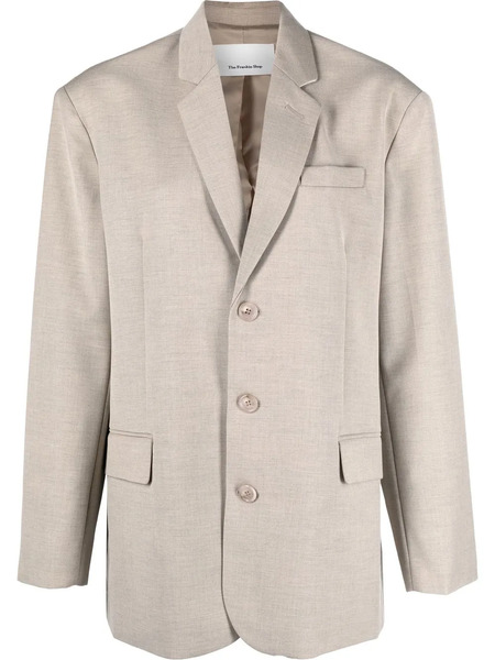  The Frankie Shop Gelso Oversized Blazer - Neutrals 