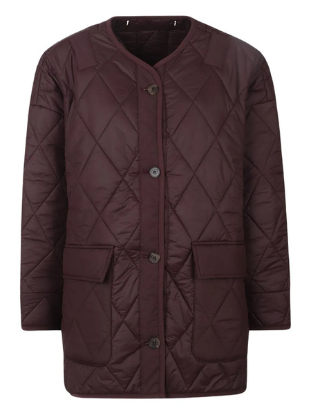  The Frankie Shop Teddy Quilted Jacket - Red 