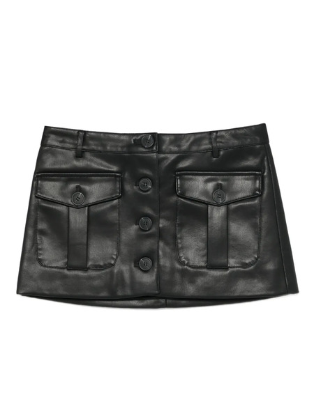  The Garment Buttoned Mini Skirt - Black 