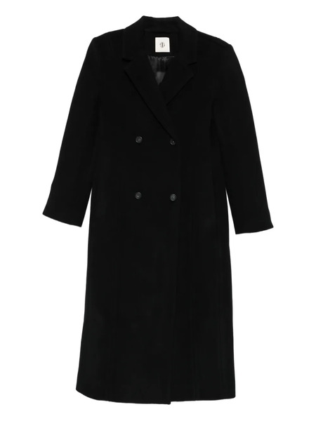  The Garment Double-breasted Midi Coat - Black 