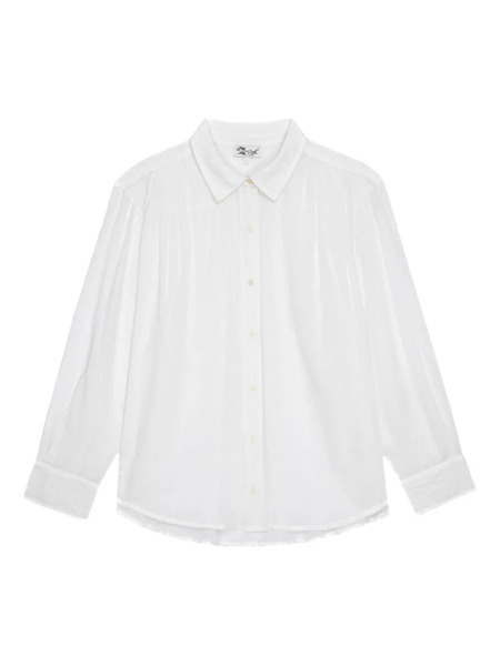  The Great. Long-sleeved Shirt - White 