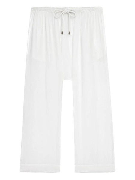  The Great. Reef Drawstring Trousers - White 