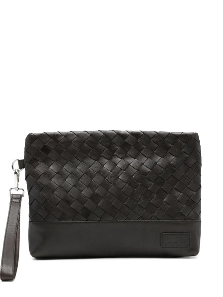  The Jack Leathers Claude Clutch Bag - Brown 