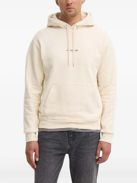  The Kooples Logo-print Hoodie - Neutrals 
