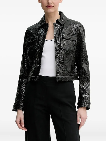  The Kooples Sequin-embellishment Jacket - Black 