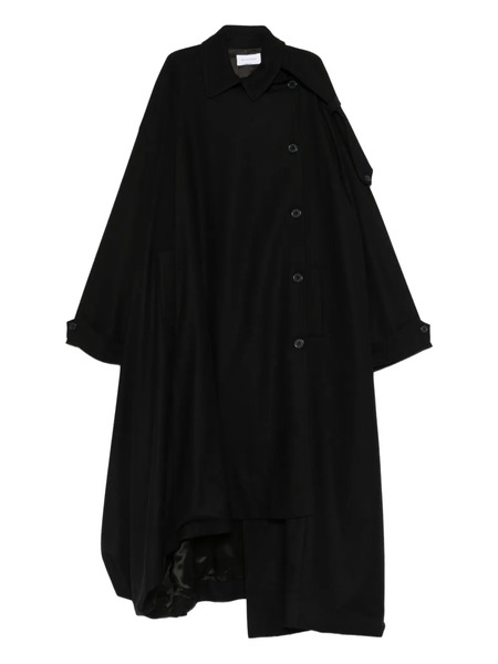  The Nina Studio Asymmetric Coat - Black 