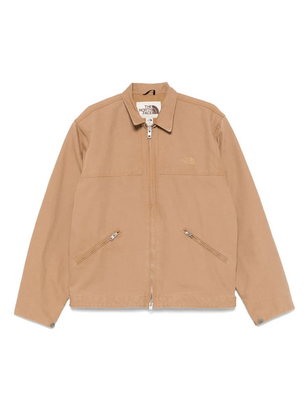  The North Face Canvas Jacket - Brown 