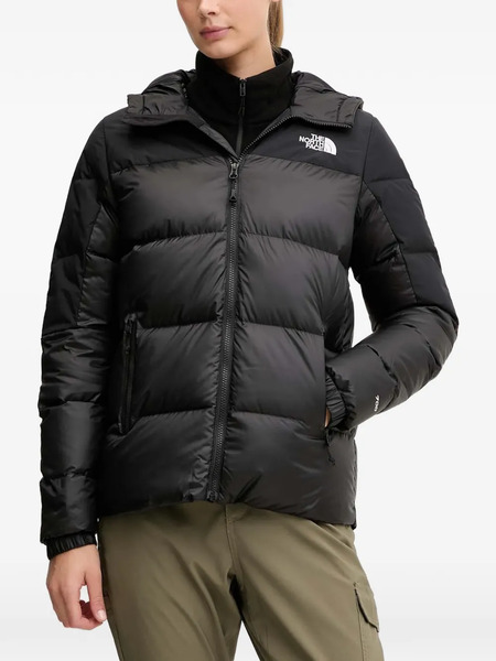 The North Face Hooded Logo Jacket - Black 