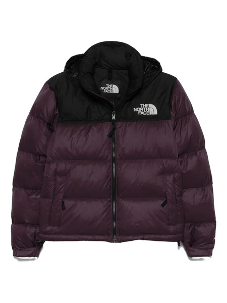  The North Face Hooded Puffer Jacket - Purple 