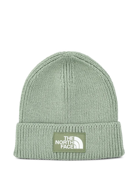  The North Face Logo-patch Beanie - Green 