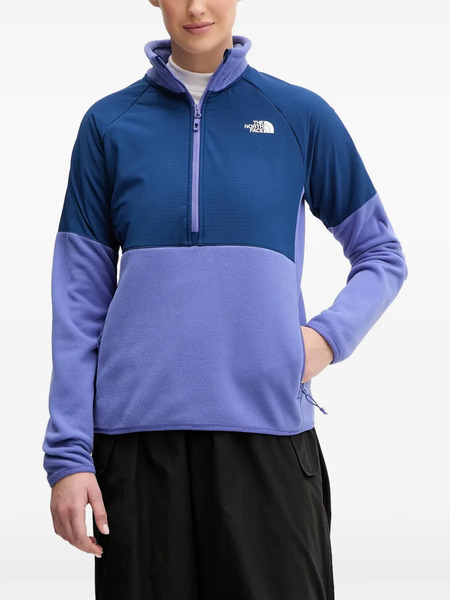  The North Face Quarter-zip Colour-block Sweatshirt - Blue 