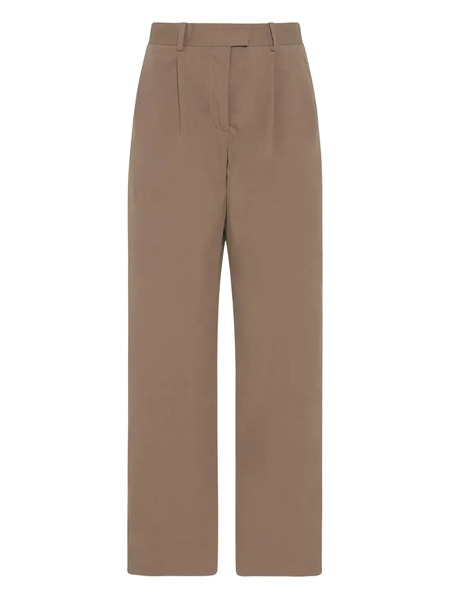  The Row Alfidis Wide-leg Trousers - Brown 