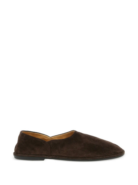  The Row Canal Suede Loafers - Brown 